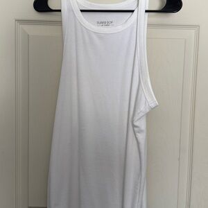 Torrid Super Soft White Tank Top